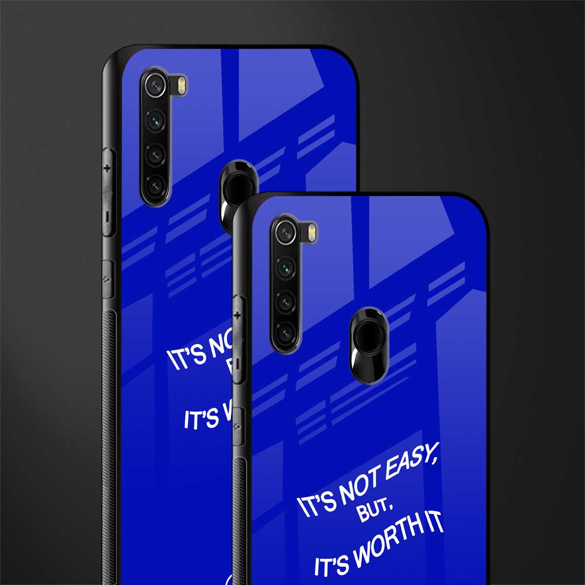 worth it glass case for redmi note 8 image-2