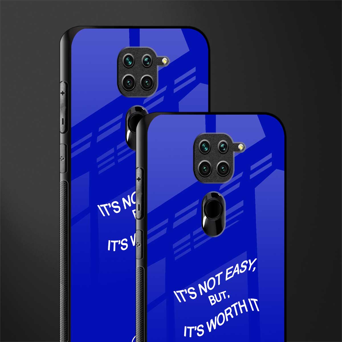 worth it glass case for redmi note 9 image-2