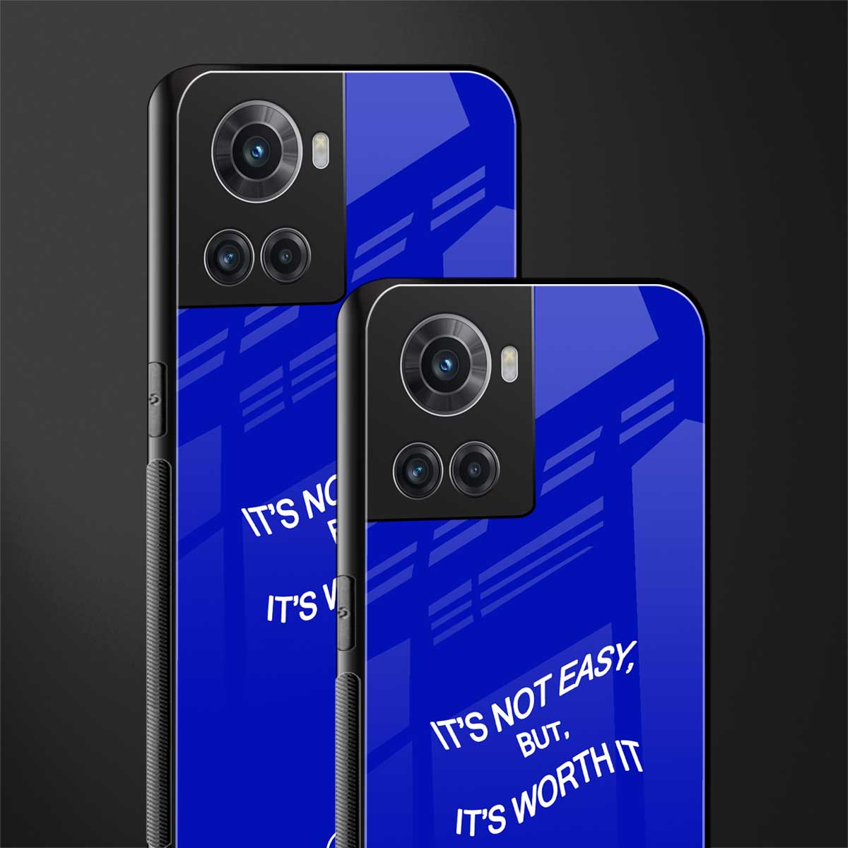 worth it back phone cover | glass case for oneplus 10r 5g