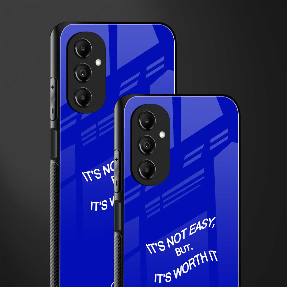 worth it back phone cover | glass case for samsung galaxy a14 5g