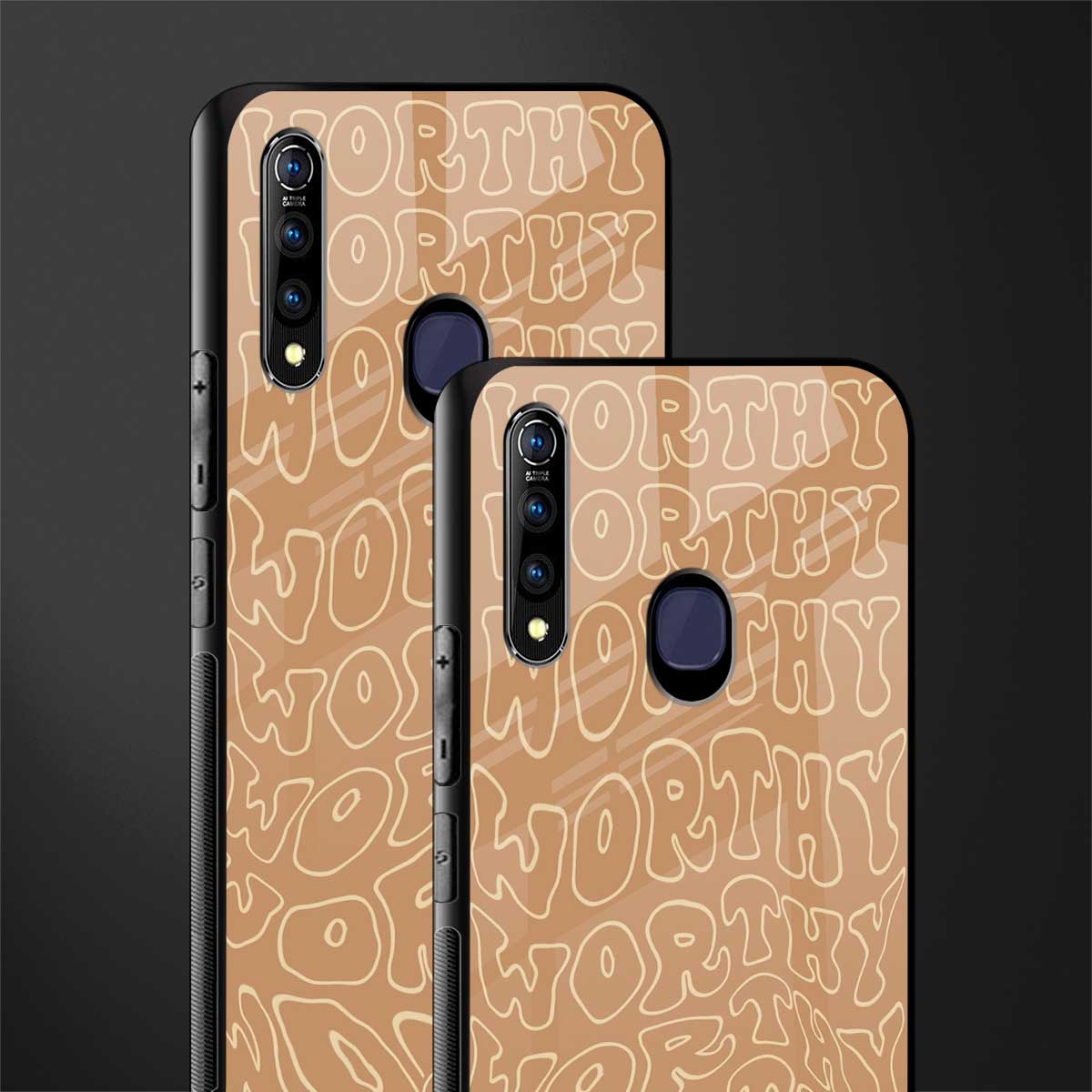 worthy glass case for vivo z1 pro image-2