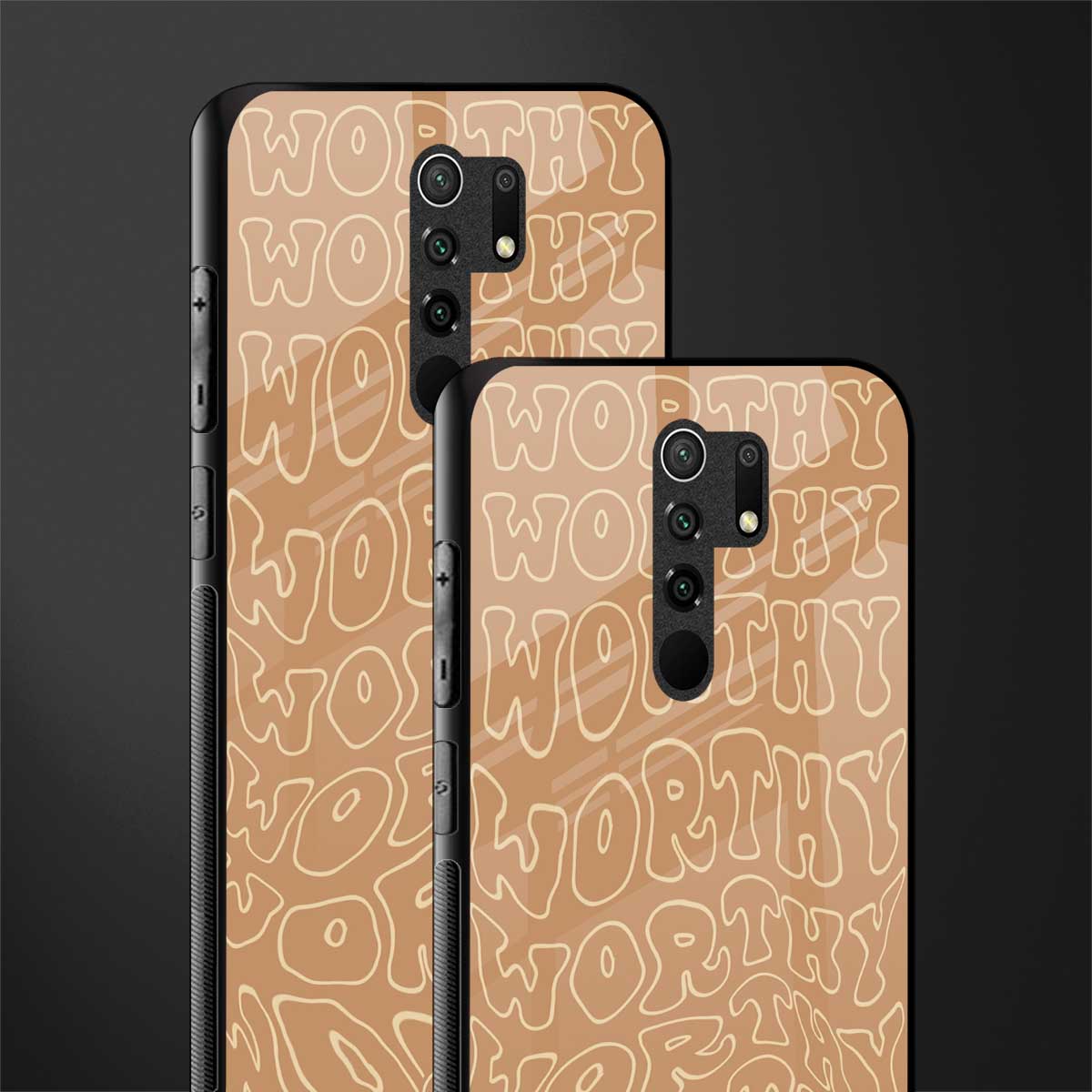 worthy glass case for redmi 9 prime image-2