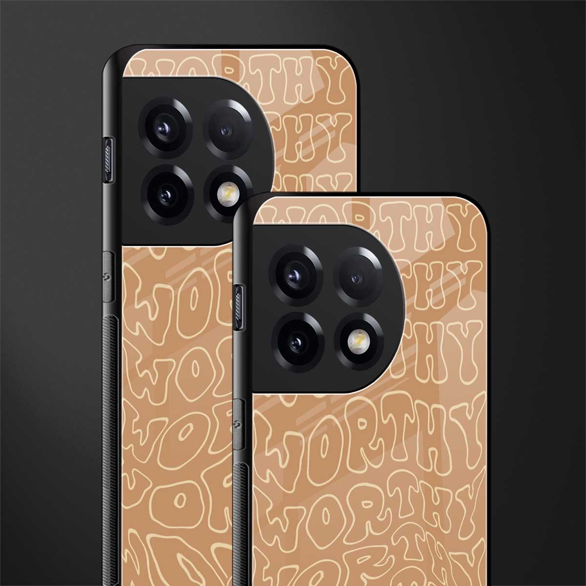 worthy back phone cover | glass case for oneplus 11r