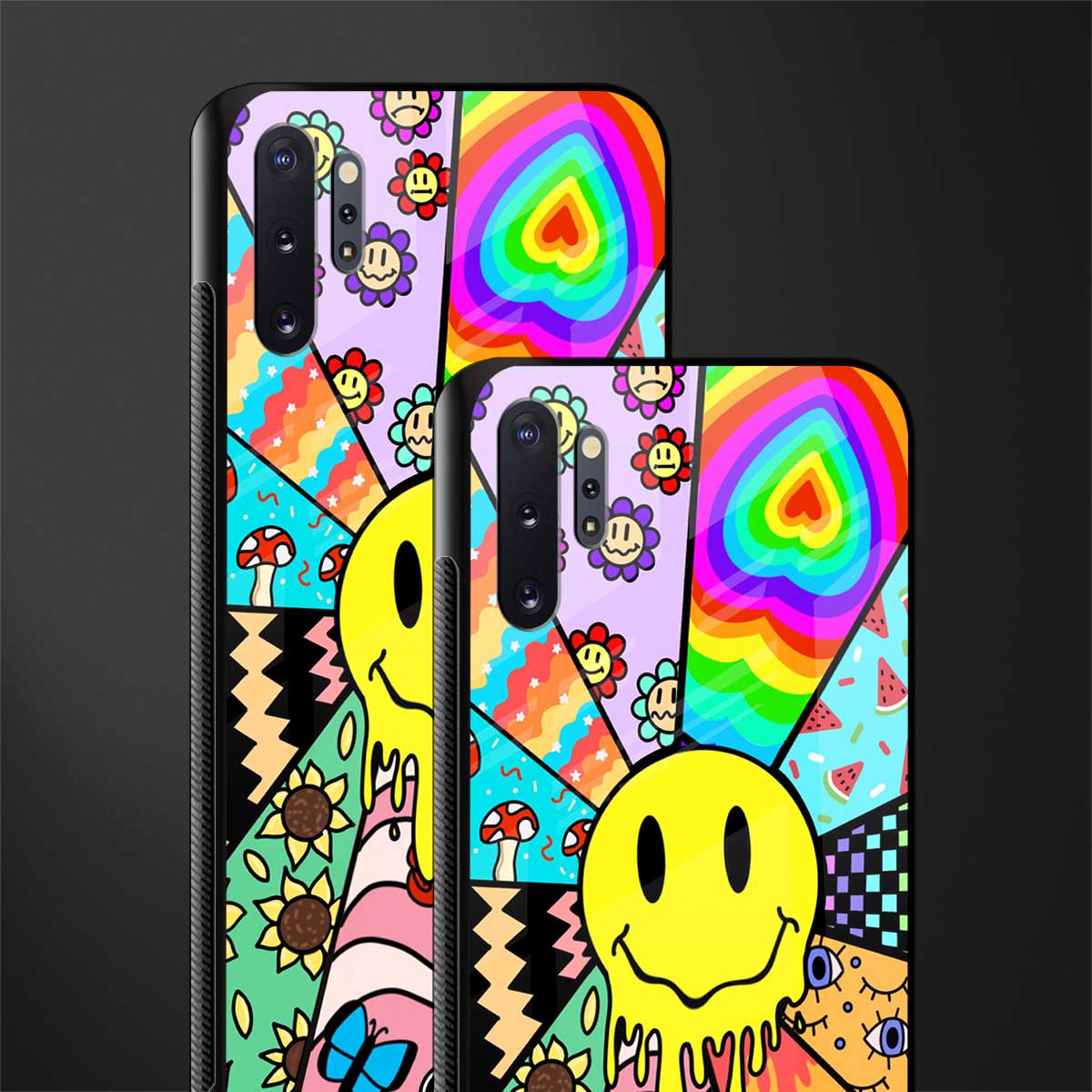 y2k doodle glass case for samsung galaxy note 10 plus image-2