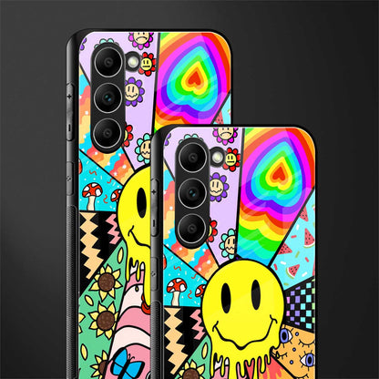 Y2K-Doodle-Glass-Case for phone case | glass case for samsung galaxy s23