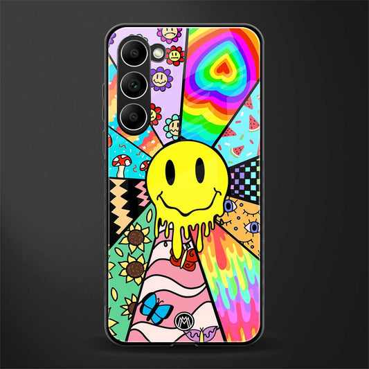 Y2K-Doodle-Glass-Case for phone case | glass case for samsung galaxy s23 plus