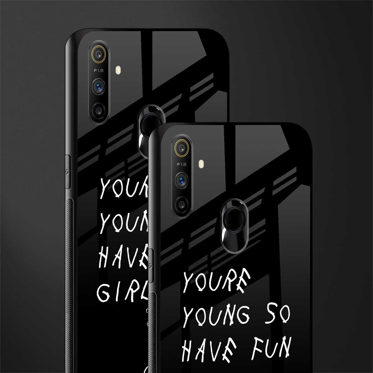 you are young glass case for realme narzo 20a image-2