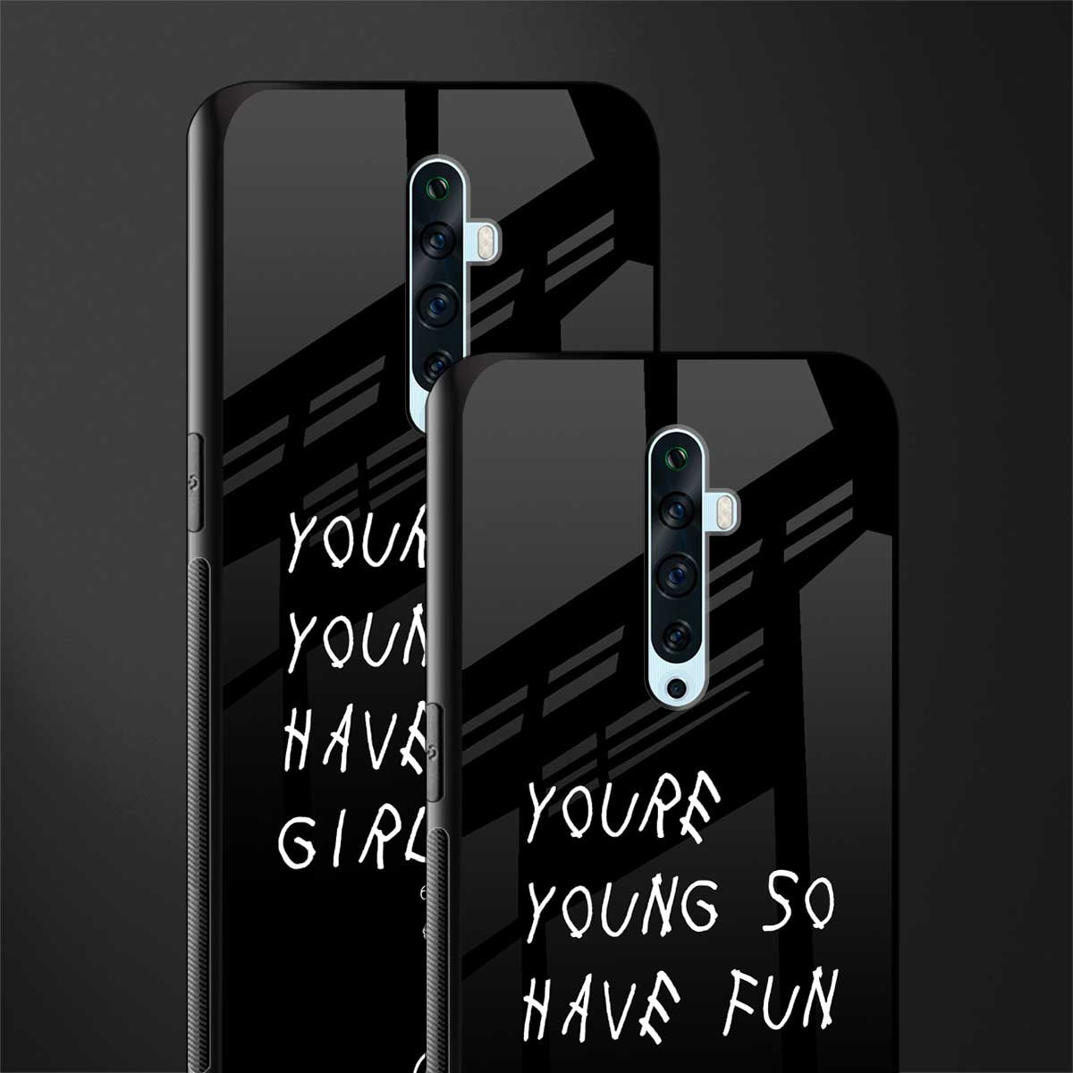 you are young glass case for oppo reno 2f image-2