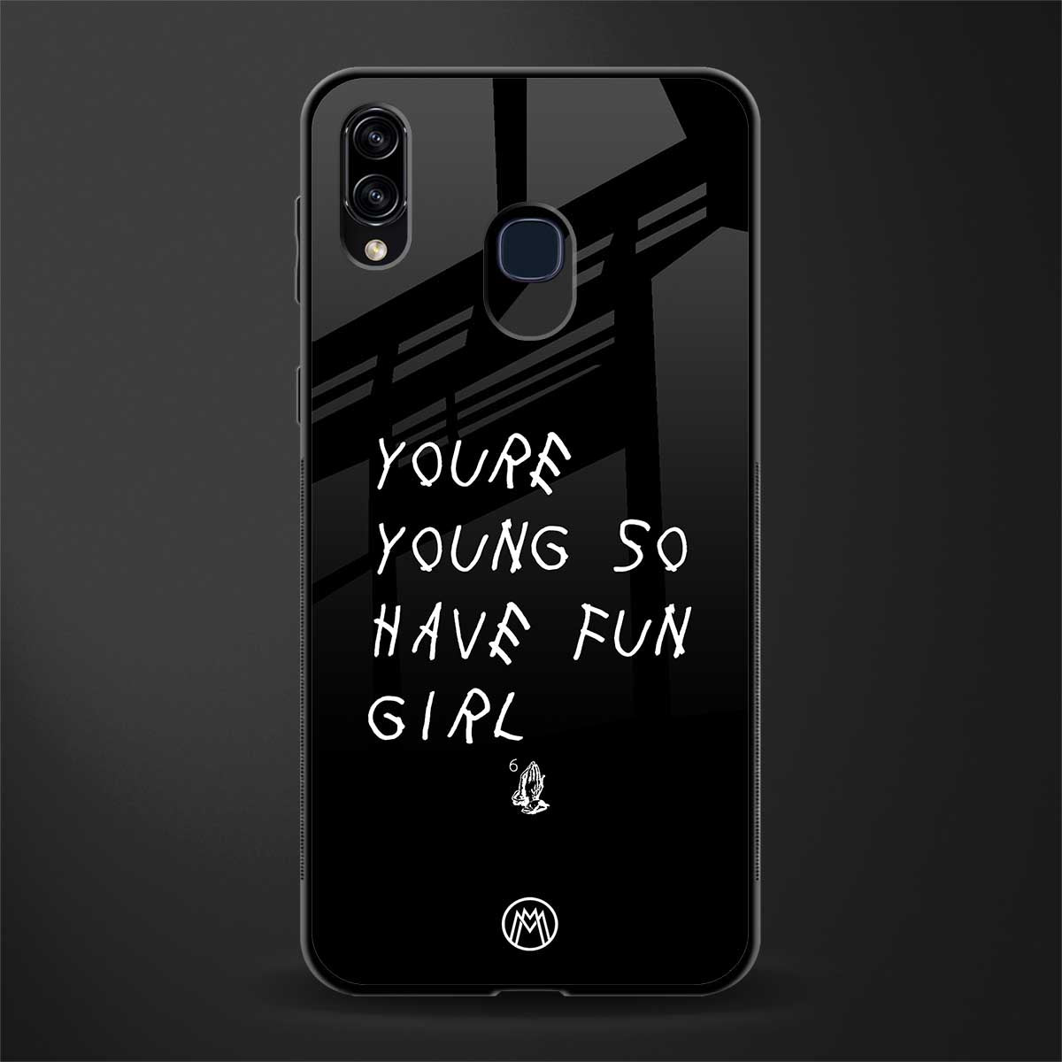 you are young glass case for samsung galaxy a30 image