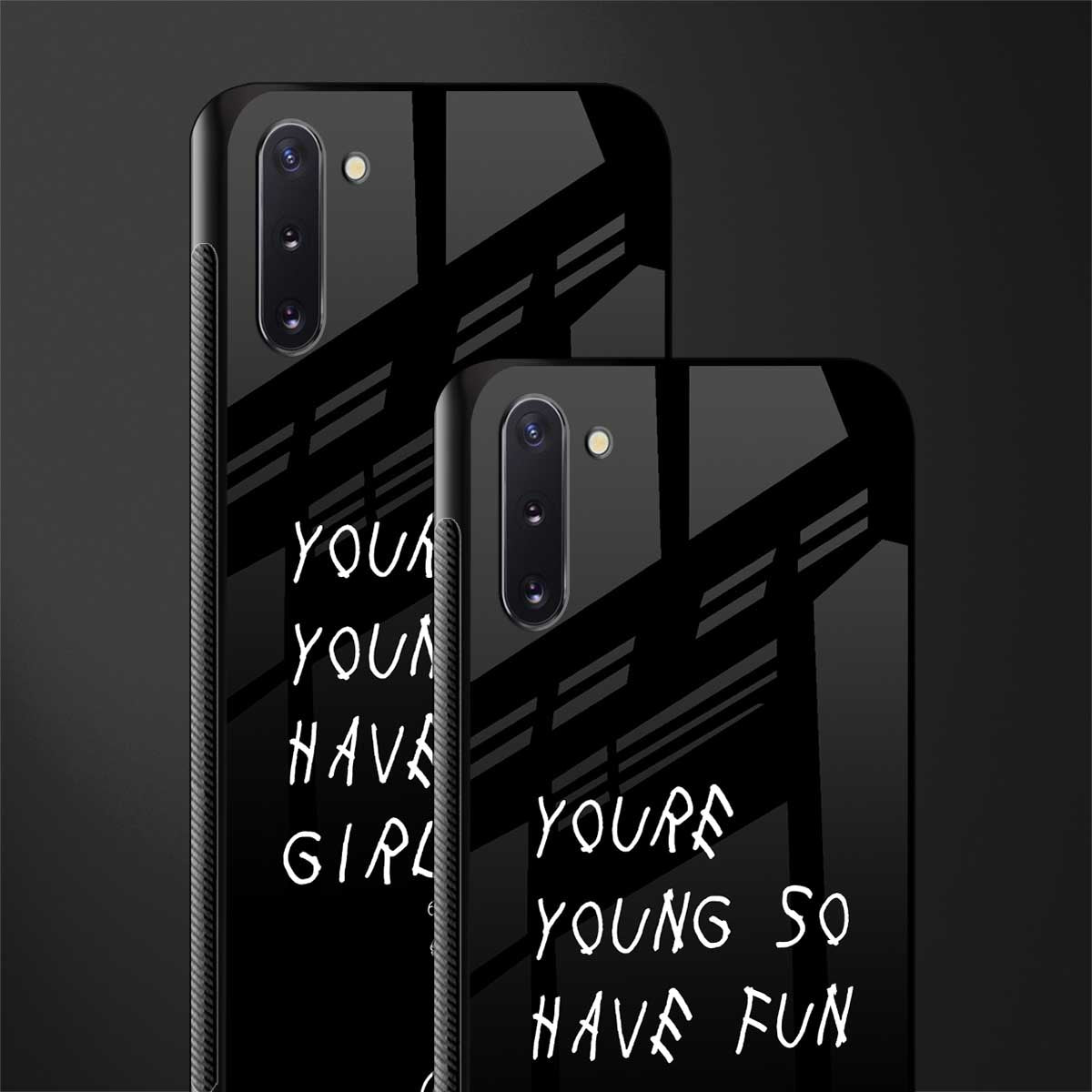 you are young glass case for samsung galaxy note 10 image-2