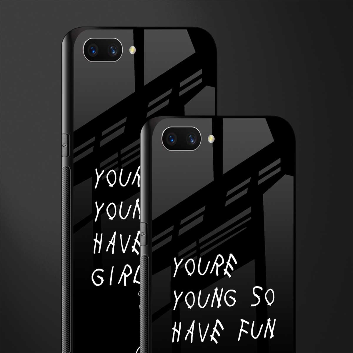 you are young glass case for realme c1 image-2