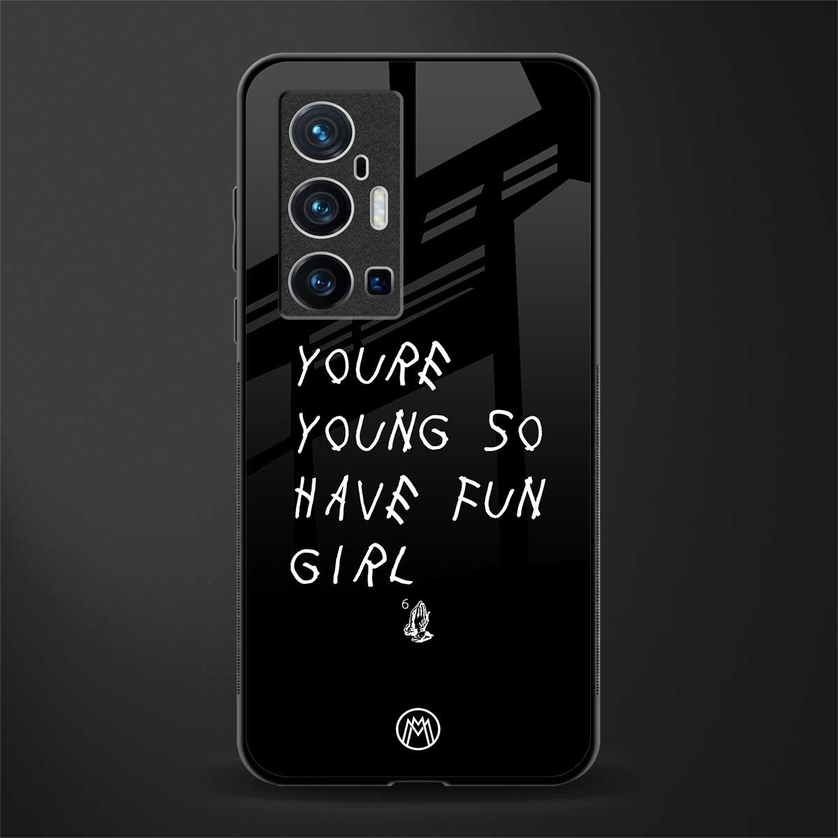 you are young glass case for vivo x70 pro plus image