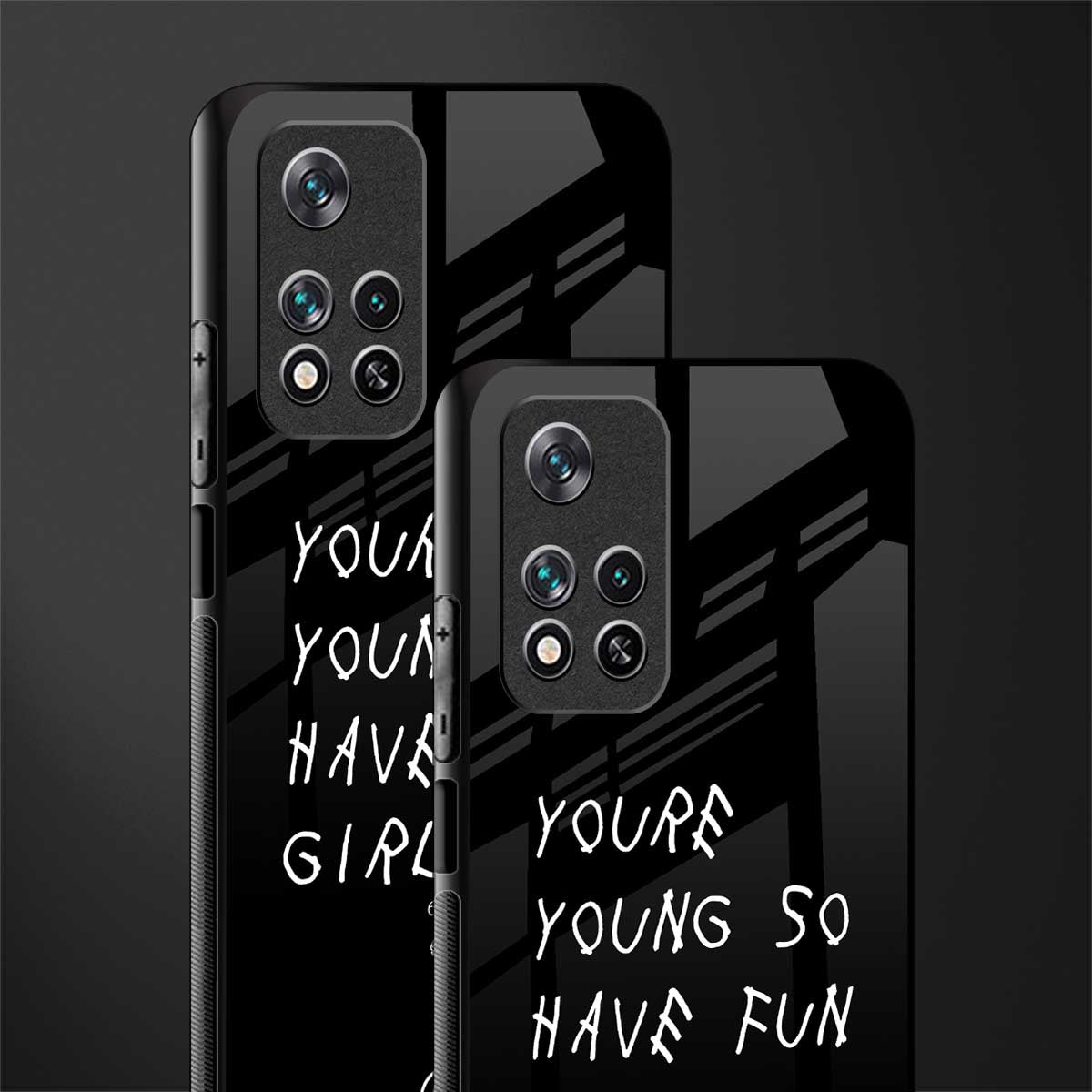 you are young glass case for poco m4 pro 5g image-2