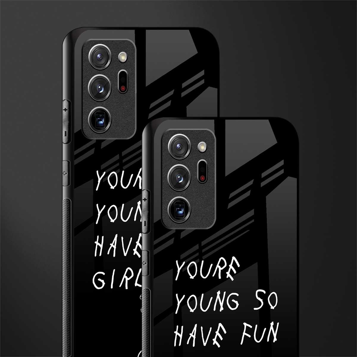 you are young glass case for samsung galaxy note 20 ultra 5g image-2