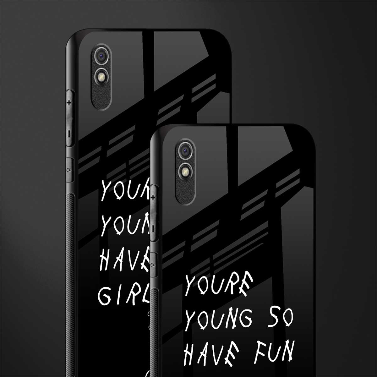 you are young glass case for redmi 9a image-2