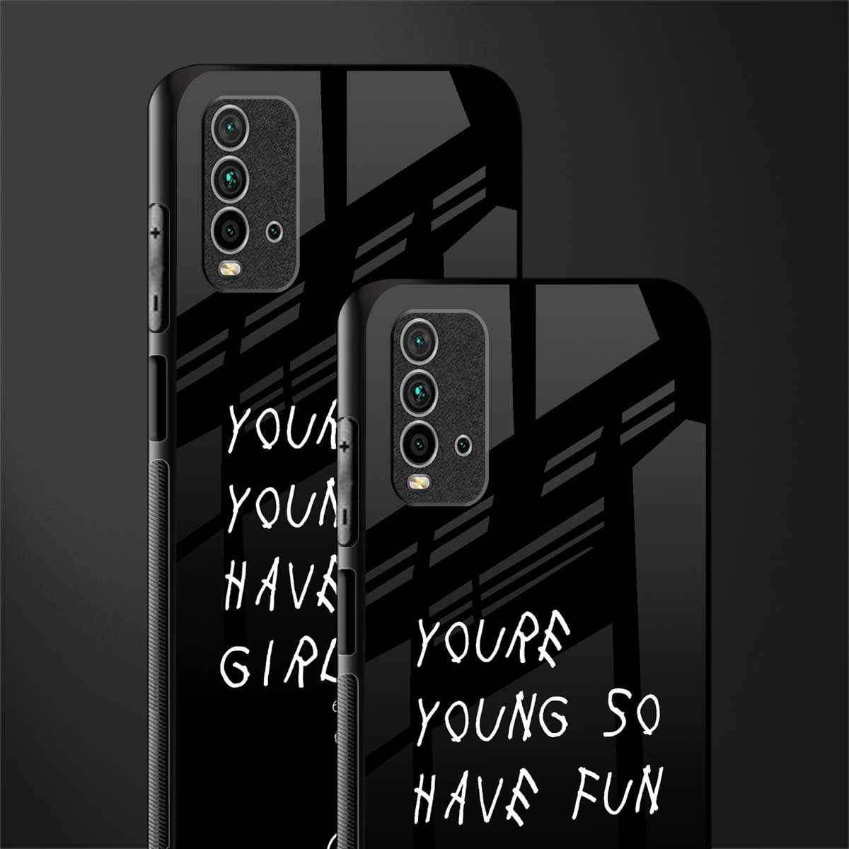 you are young glass case for redmi 9 power image-2