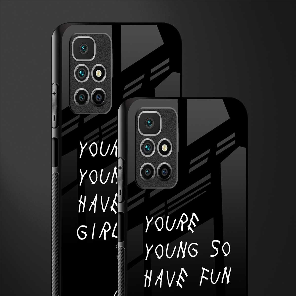 you are young glass case for redmi 10 prime image-2