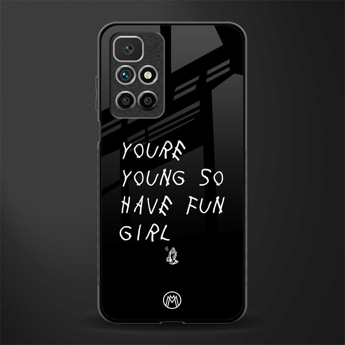 you are young glass case for redmi 10 prime image