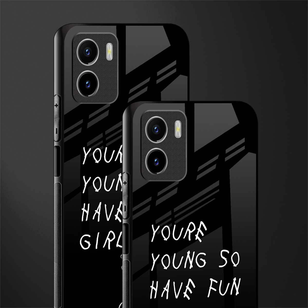 you are young glass case for vivo y15s image-2