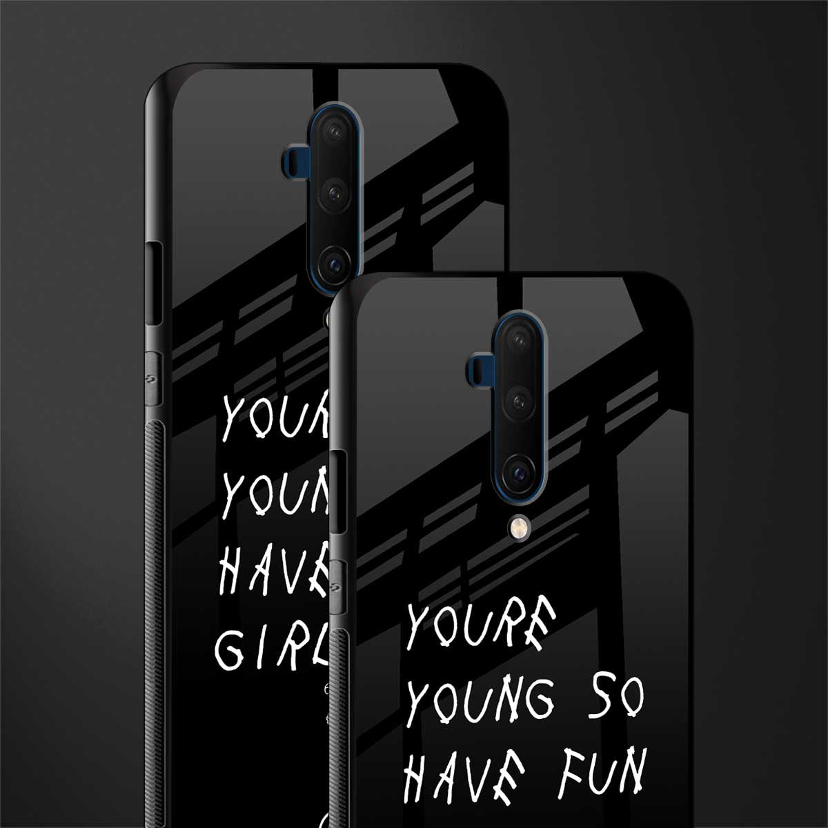 you are young glass case for oneplus 7t pro image-2
