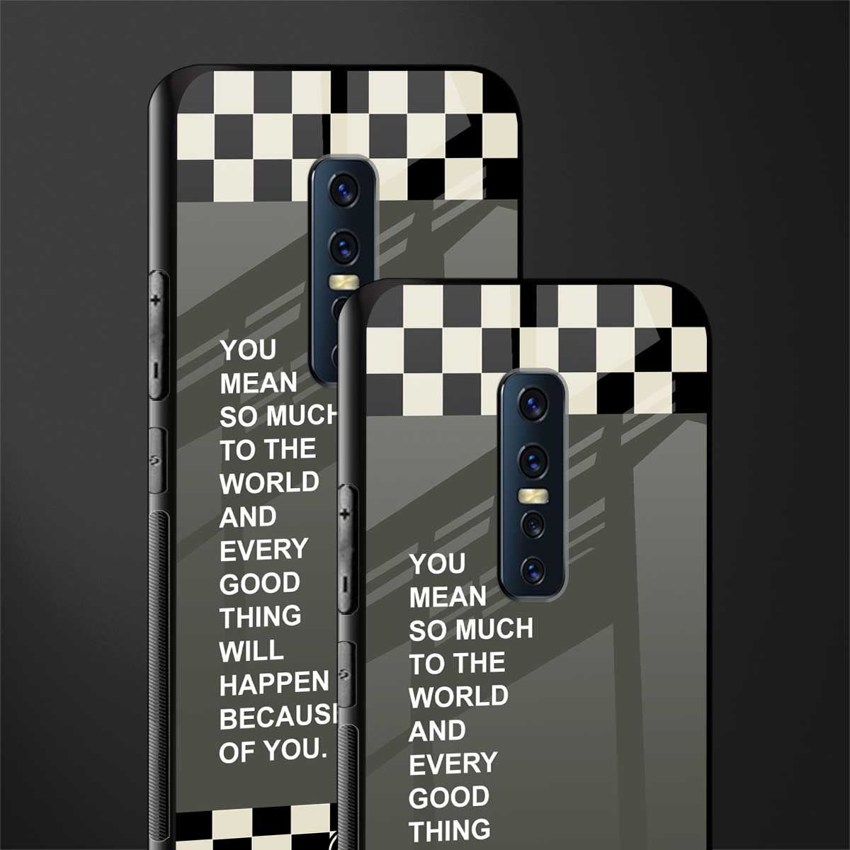 you mean so much to the world glass case for vivo v17 pro image-2