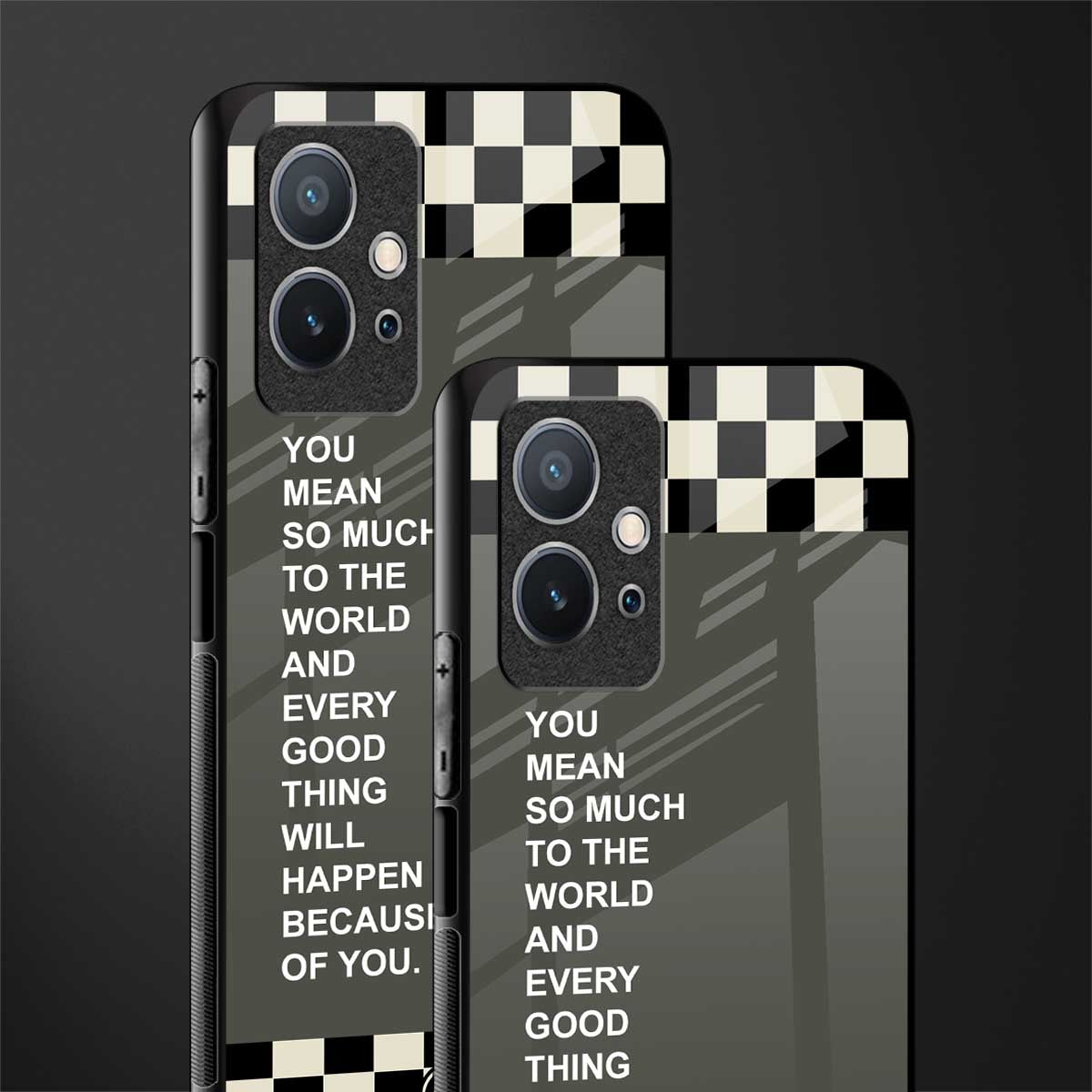 you mean so much to the world glass case for vivo y75 5g image-2