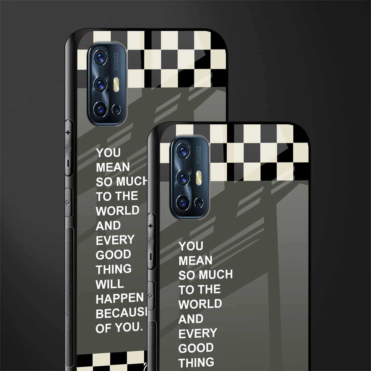 you mean so much to the world glass case for vivo v17 image-2