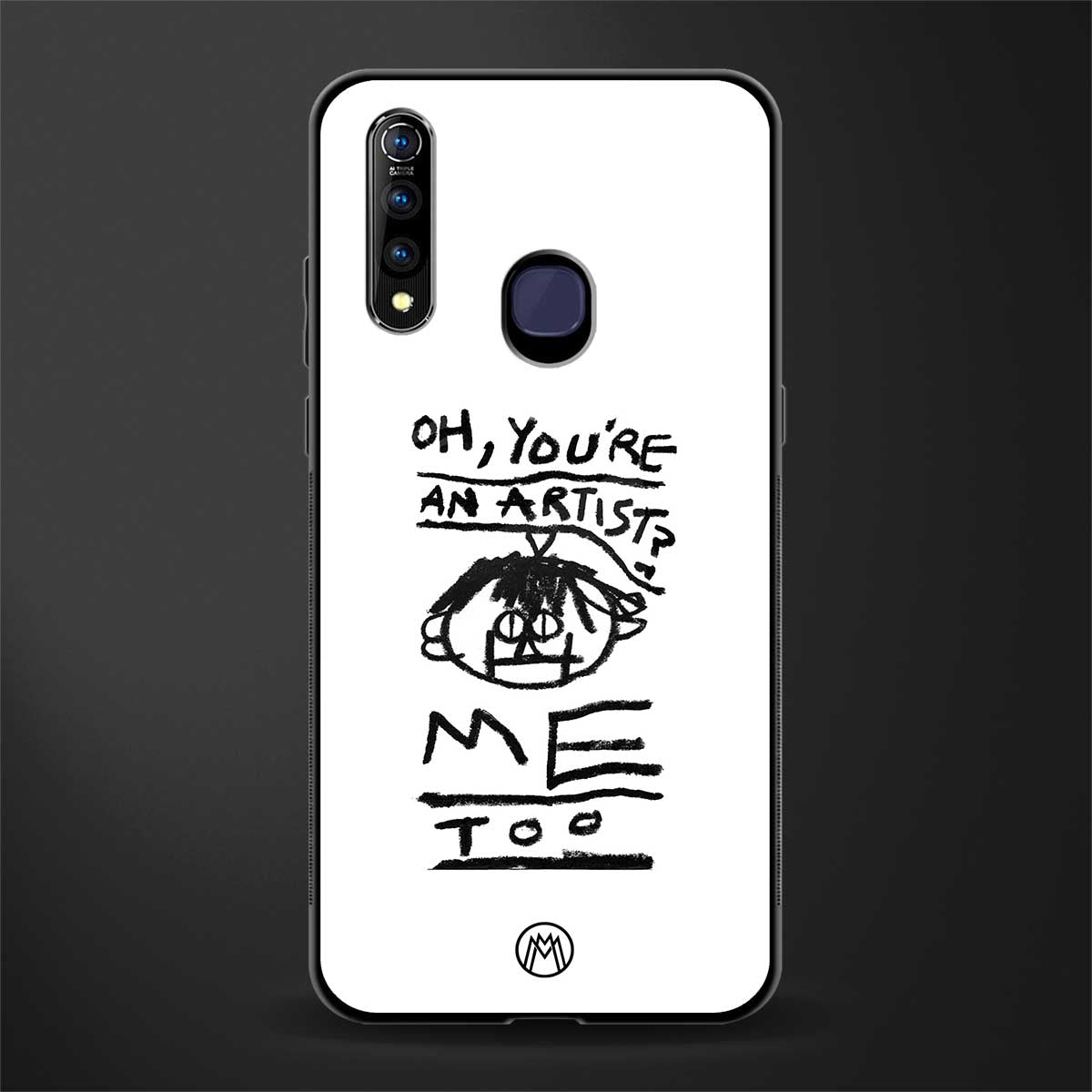 you're an artist glass case for vivo z1 pro image