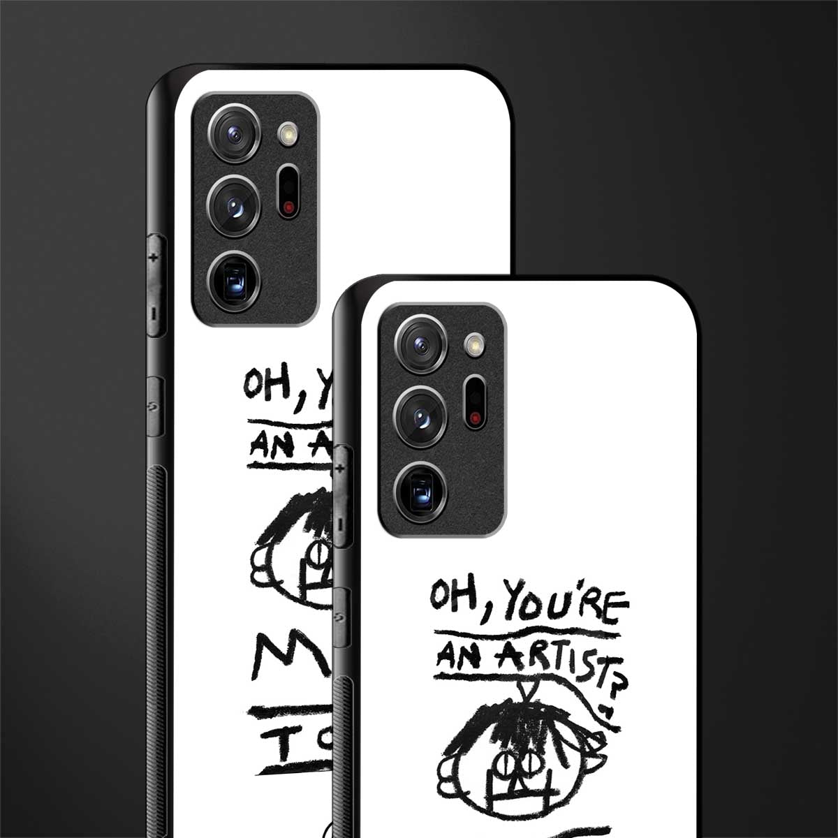 you're an artist glass case for samsung galaxy note 20 ultra 5g image-2