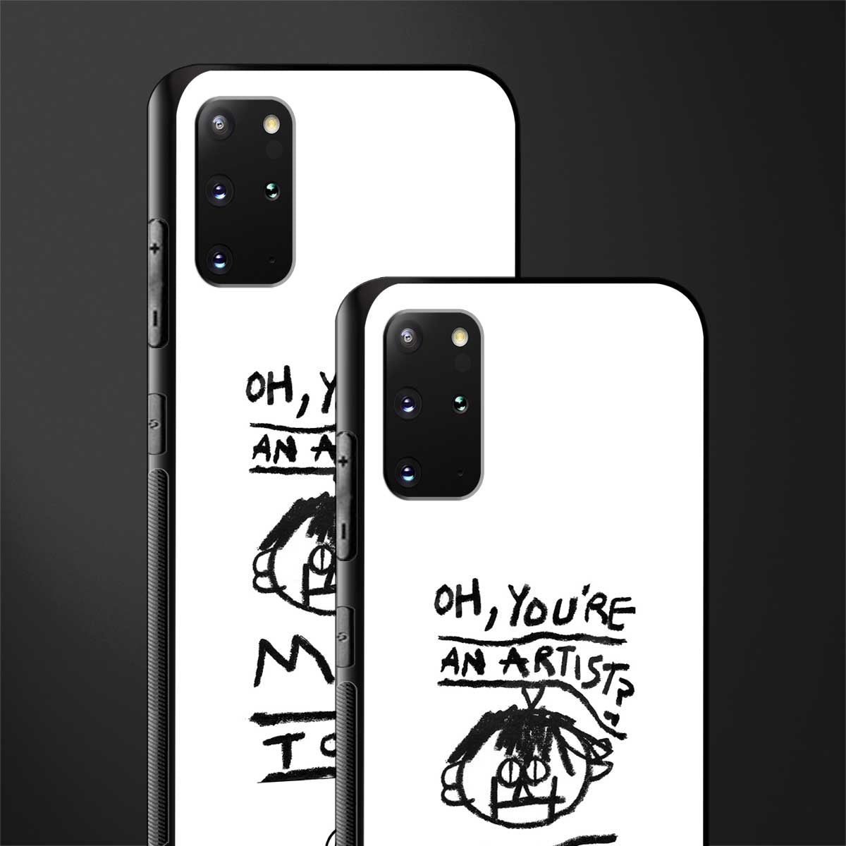 you're an artist glass case for samsung galaxy s20 plus image-2
