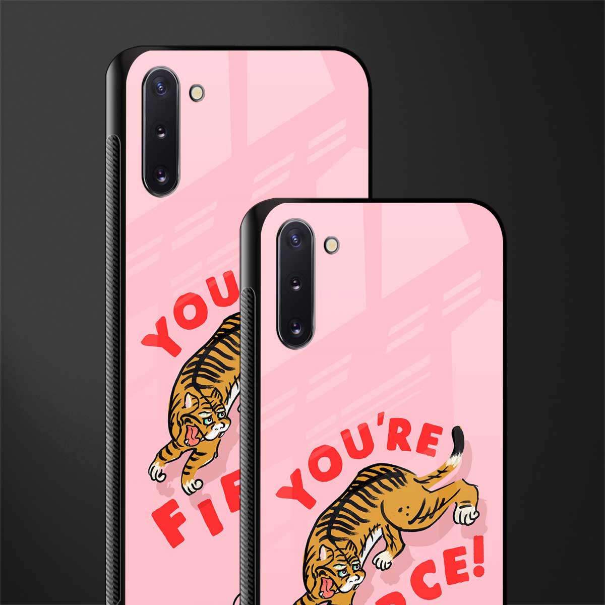 you're fierce glass case for samsung galaxy note 10 image-2
