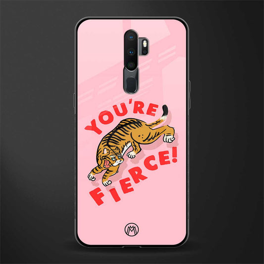 you're fierce glass case for oppo a5 2020 image