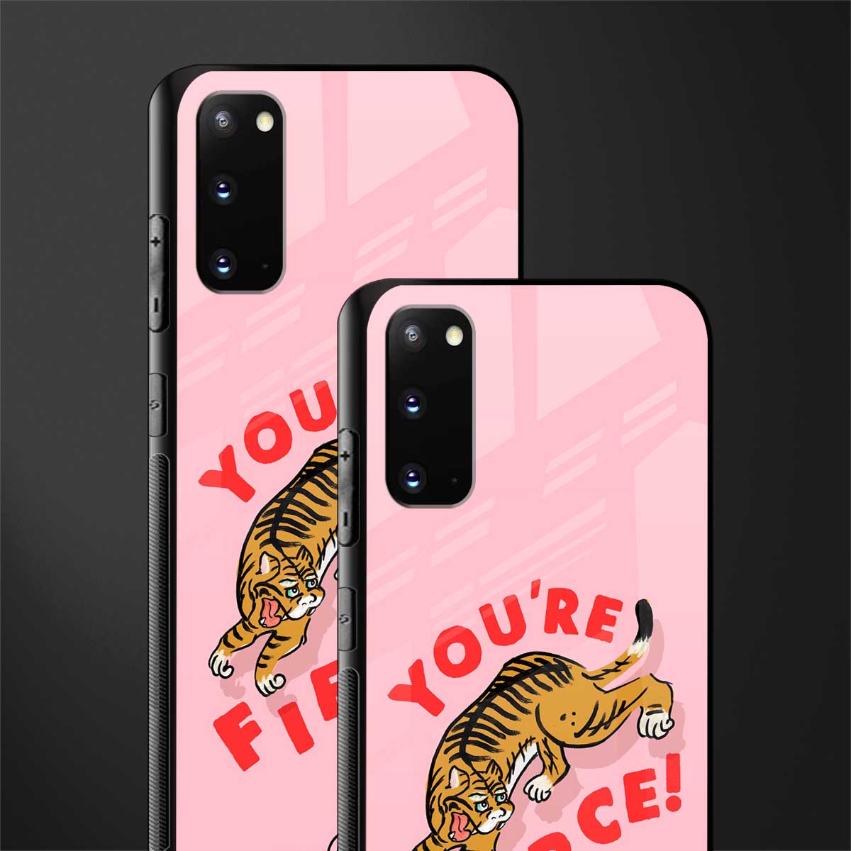 you're fierce glass case for samsung galaxy s20 image-2