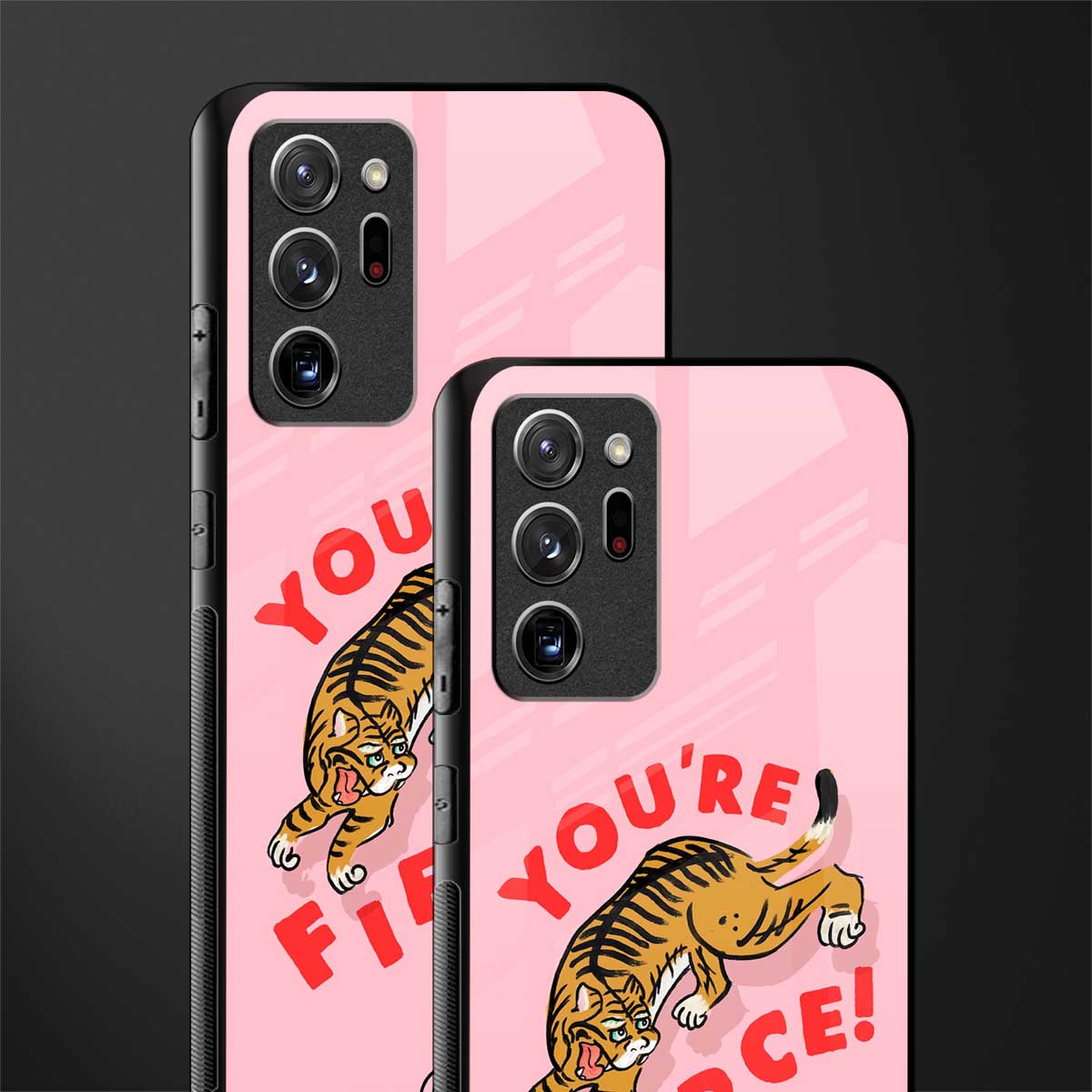 you're fierce glass case for samsung galaxy note 20 ultra 5g image-2
