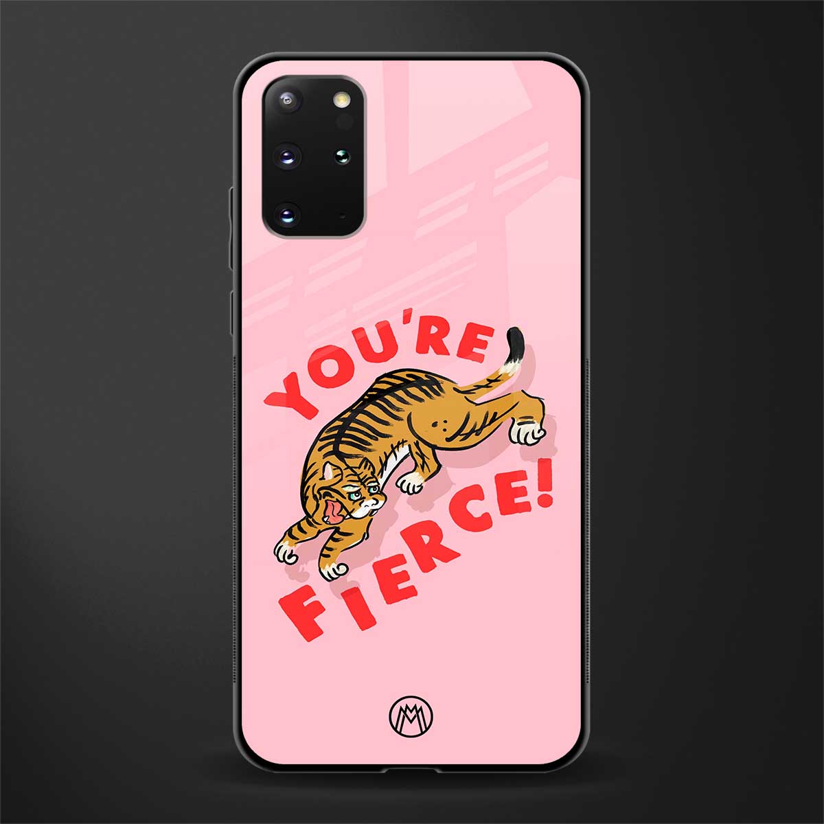 you're fierce glass case for samsung galaxy s20 plus image