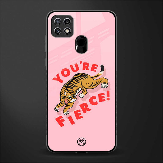 you're fierce glass case for oppo a15 image