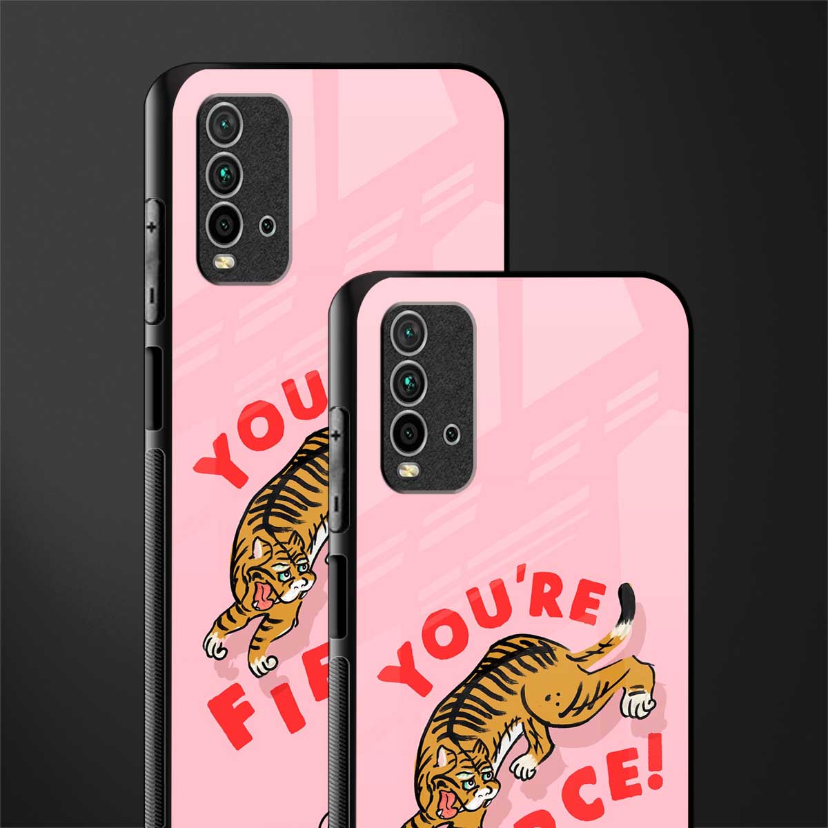 you're fierce glass case for redmi 9 power image-2