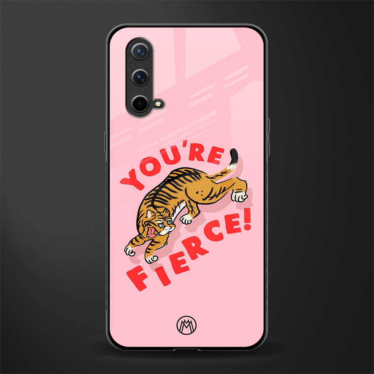 you're fierce glass case for oneplus nord ce 5g image