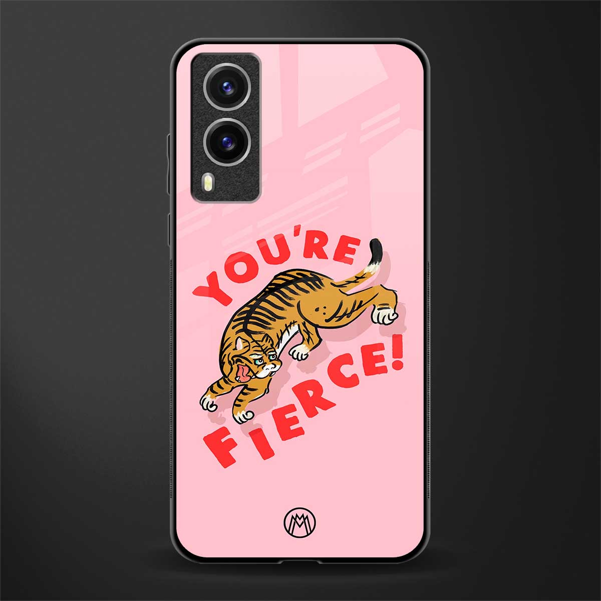 you're fierce glass case for vivo v21e 5g image