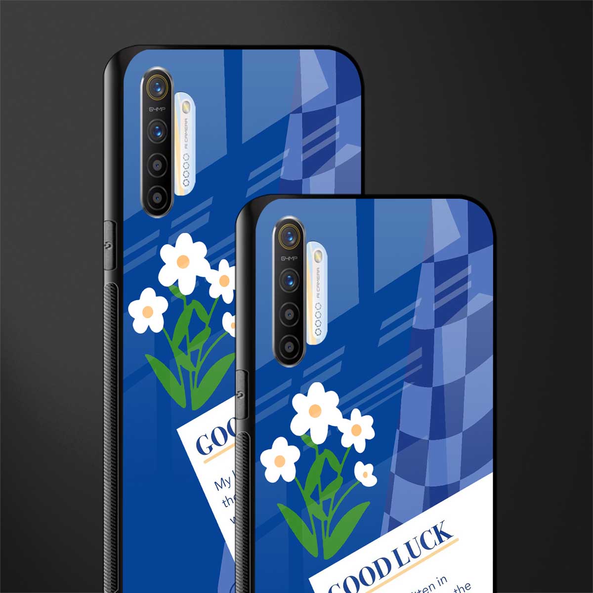 you're my world blue edition glass case for realme x2 image-2