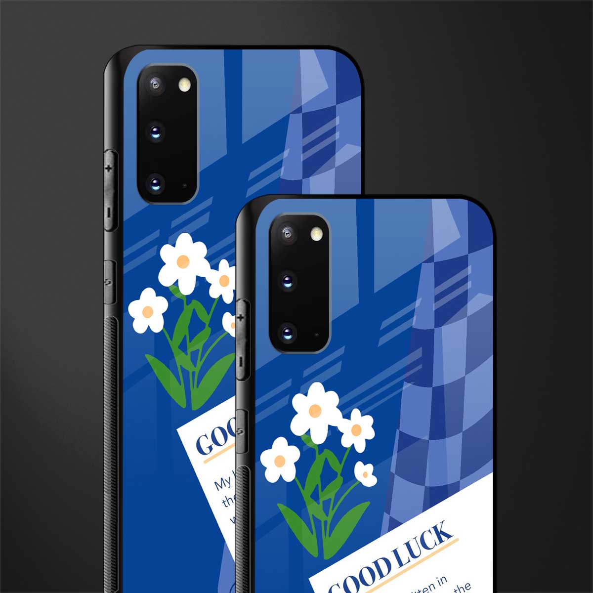 you're my world blue edition glass case for samsung galaxy s20 image-2