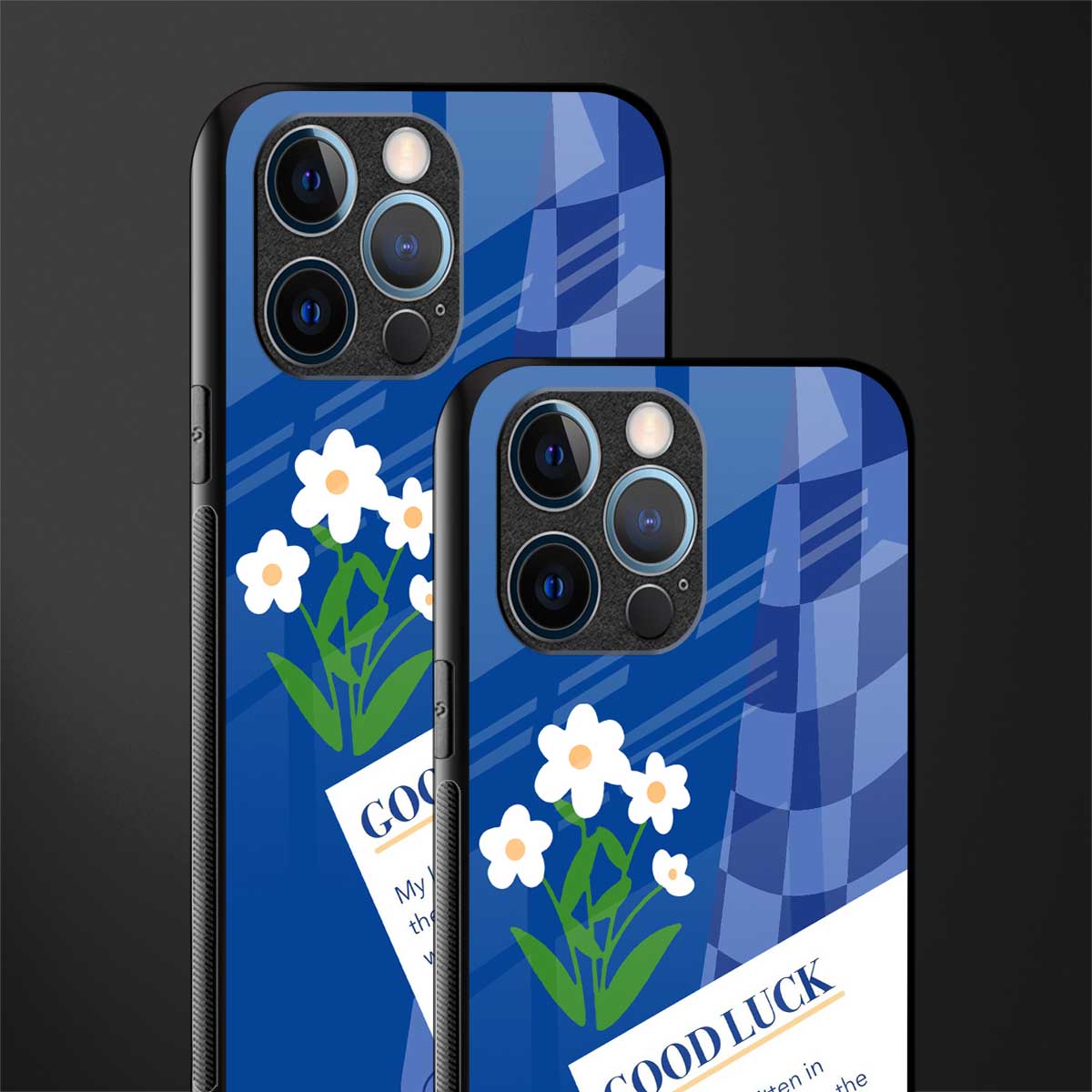 you're my world blue edition glass case for iphone 12 pro image-2