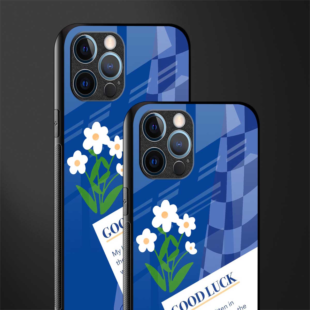 you're my world blue edition glass case for iphone 12 pro max image-2