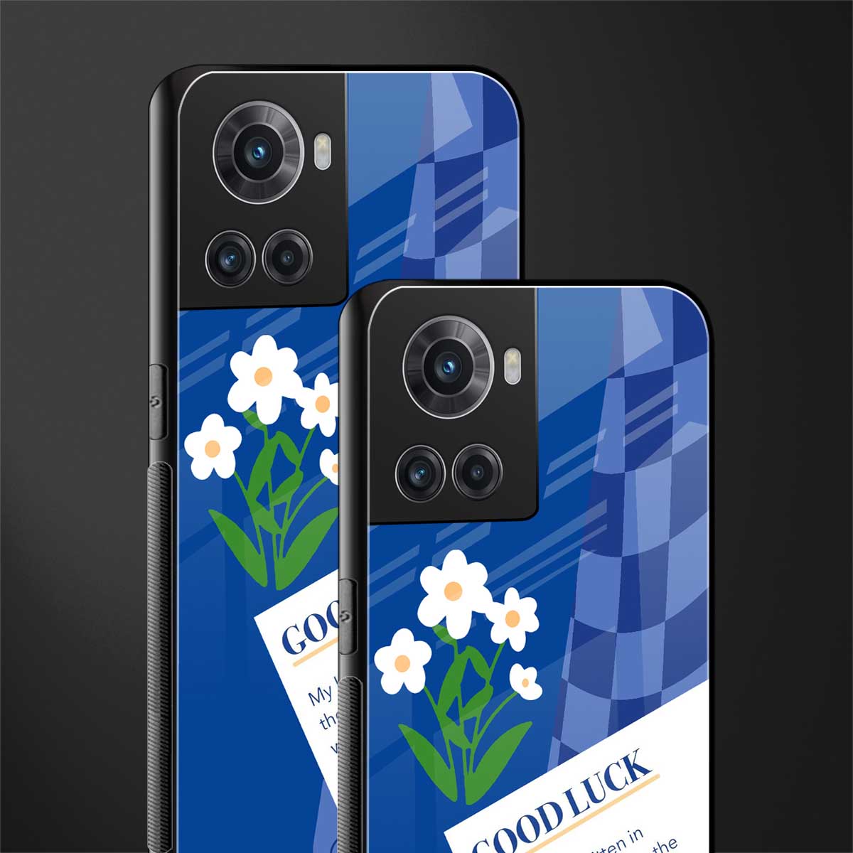 you're my world blue edition back phone cover | glass case for oneplus 10r 5g
