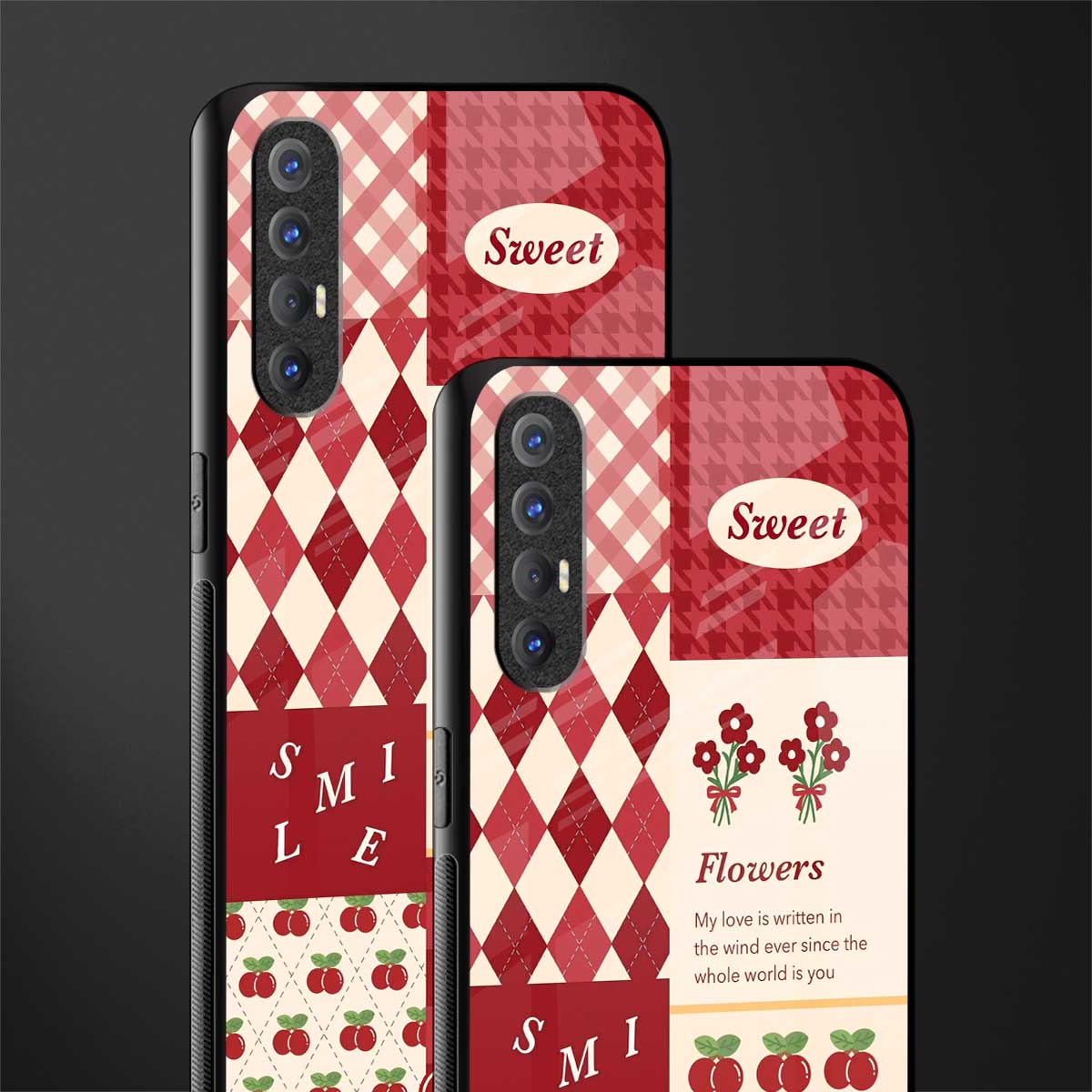you're my world red edition glass case for oppo reno 3 pro image-2