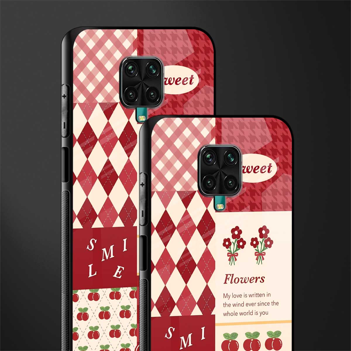 you're my world red edition glass case for poco m2 pro image-2
