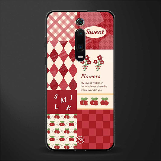 you're my world red edition glass case for redmi k20 image