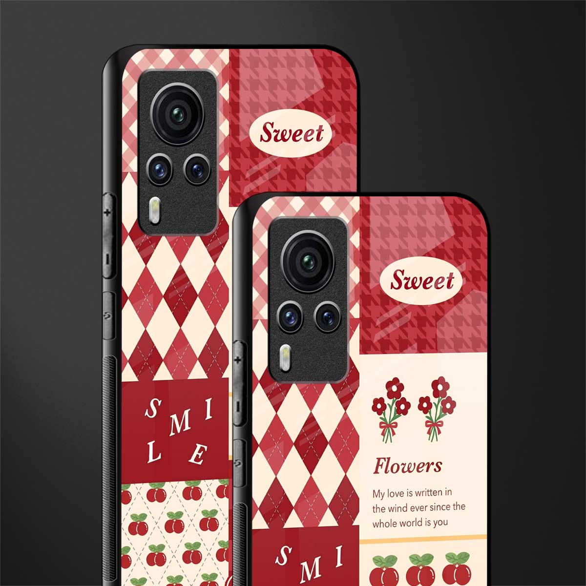 you're my world red edition glass case for vivo x60 pro image-2