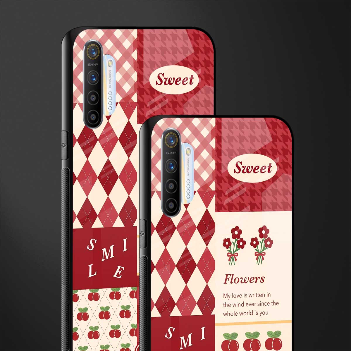 you're my world red edition glass case for realme x2 image-2