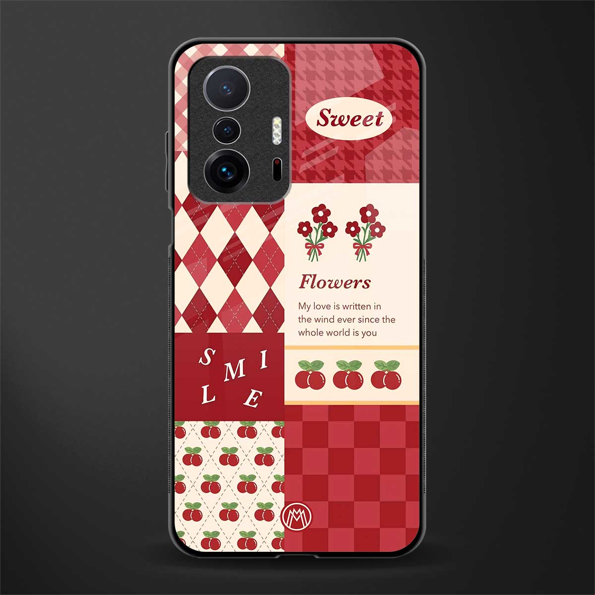 you're my world red edition glass case for mi 11t pro 5g image